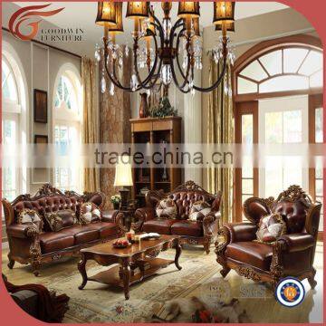 solid wood royal italian classic antiquity sofa set