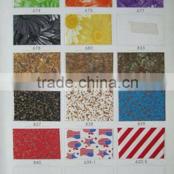 flowers decorative films for furniture panel