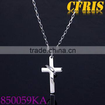 Stainless cross necklace for wholesale