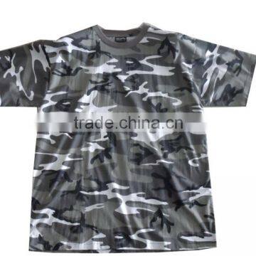 U.S city Camouflage Short Sleeve T-Shirt