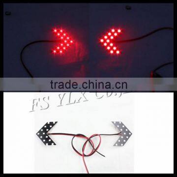 14smd led turn signal indicator light car red arrow led turning mirror signal light