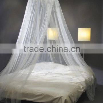 home textile 100% polyester circular insect shield net mosquito net supplier