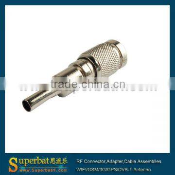 75 Ohm 1.0/2.3 crimp male Straight Attachment for RG178