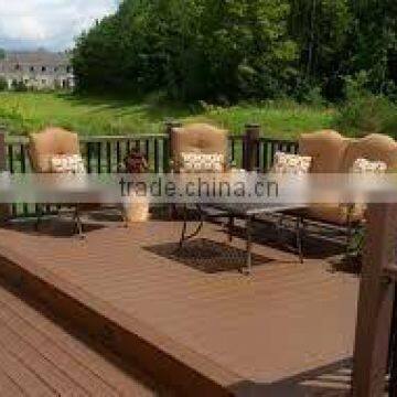 exterior grey wood plastic composite engineered flooring