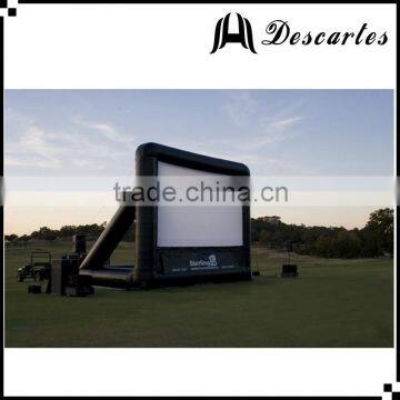 Factory price inflatable movie screen, giant inflatable projector screen for sale