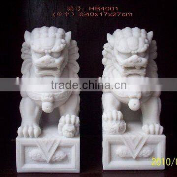 White marble crafts/marble carving/home decoration