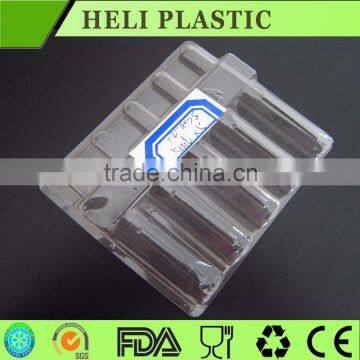 5ml medication vial tray PVC plastic tray/plate