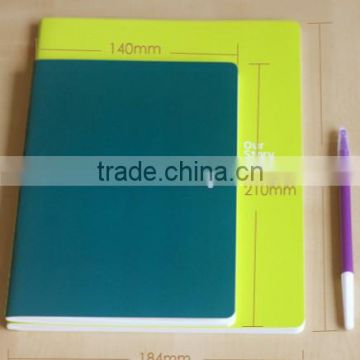 Different sizes softcover notebooks for promotion