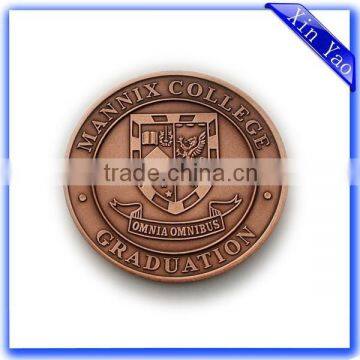High Quality Custom Made Antique Silver Medal Award photo-2