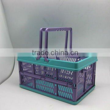 plastic Folding shopping crate