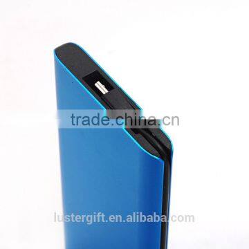 2016 New Metal Ultrathin Power Bank Wallet Sized Credit Card Portable External Battery Pack photo-5