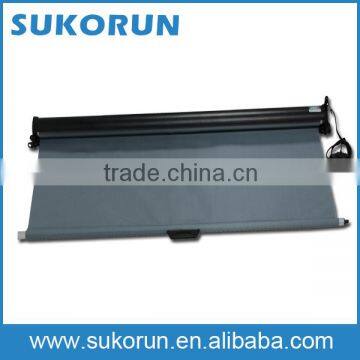 electronic bus sunshade