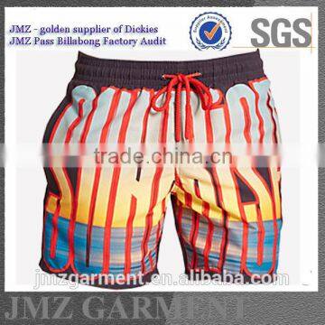 wholesale custom OEM polyester beach shorts swimwear for youth 18 boys your own design clothing new products 2015 low moq