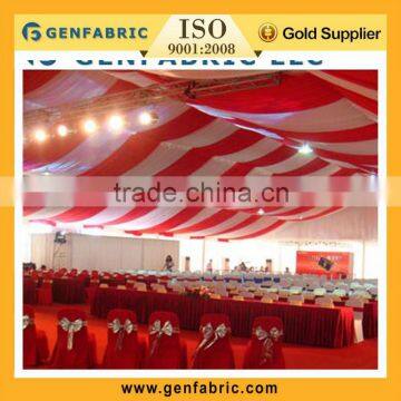 Large outdoor celebration tent