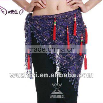 Wuchieal Belly Dance Hip Scarf on Sale