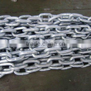 Q235 Welded Galvanized Steel Large link chain