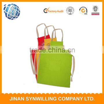 100% Cotton Apron Material and Bib Type Promotional Kitchen Apron photo-2