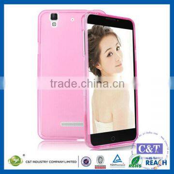 C&T Customized transparent soft tpu cover case for Micromax Yu Yureka