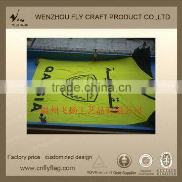 Plastic outdoor advertising street flag