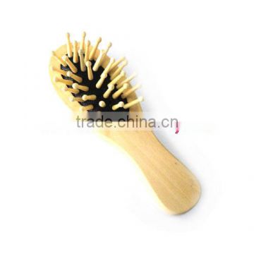 wooden hair brush