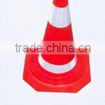 PVC Traffic Cone with Reflective Strap C3