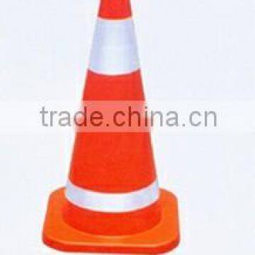 PVC Traffic Cone with Reflective Strap C4