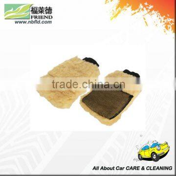 China suppliers synthetic sheepskin car mitt free sample