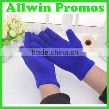 Finger Cheap Winter Knit Smart Touch Gloves