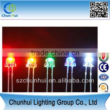 High Quality ! High-brightness LED display 5mm straw hat led