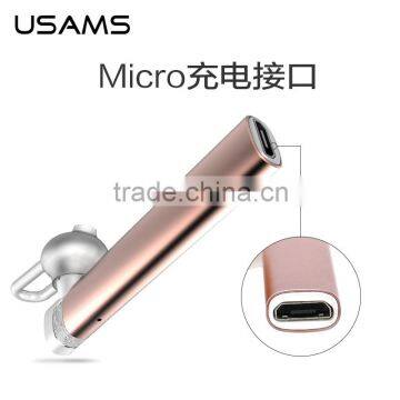 USAMS Bluetooth Earphone Mini Wireless Earphones With Microphone Stereo Earphone For Iphone Samsung HTC photo-4