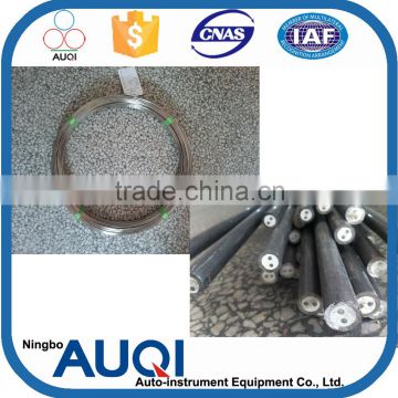 Thermocouple use armored cable, RTD use sheathed cable, thermal resistance use wireline