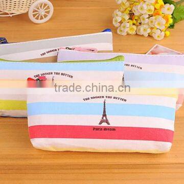 School Supply Silicone simple design pencil case & bags,accep OEM