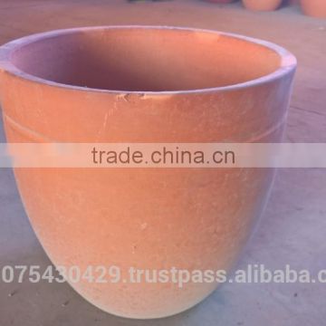 Tall Egg Italian Ceramic flower pots , Cheap ceramic flower pots