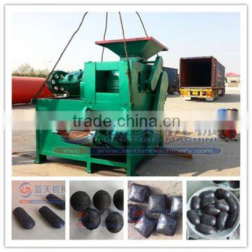Over 30 years briquette machine making manufacturer pillow/ball shape charcoal briquette making machine roller press machine