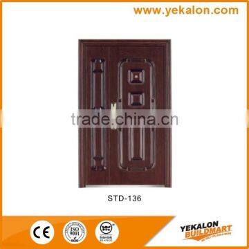 Yekalon STD-136 Mother and son door security stainless steel solid door