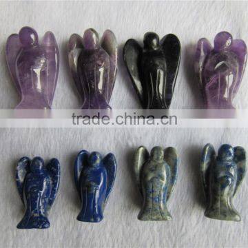 crystal whole jewelry small angel carvings