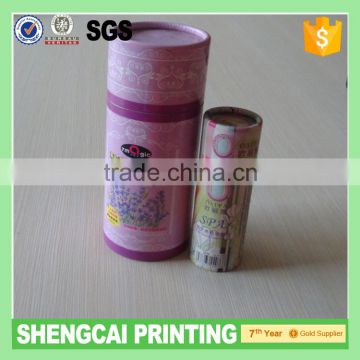 Custom paper tube packaging cardboard tube packaging box