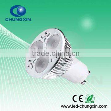 Aluminum Housing High Power GU10 3W LED Light Spot