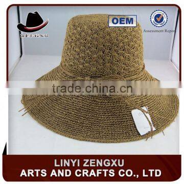 Professional factory crocheted sun hat caps