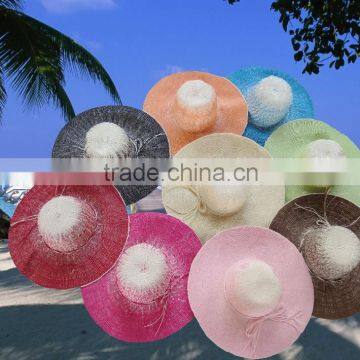 Fashion Design paper straw hats cheap