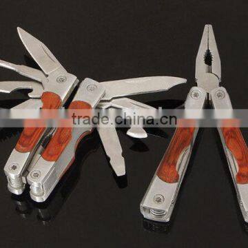 OEM Wooden Handle Pliers With Stainless Steel photo-2