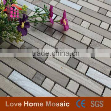 Stone Mosaic tile Strip for Wall