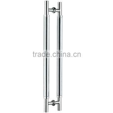 High quality Round Pipe Shape Stainless Steel glass Door Handle