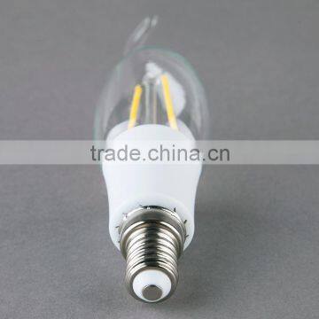 Haining Mingshuai Vintage Led Filament Bulb C35 With Plastic Light Source 2W E14 photo-5