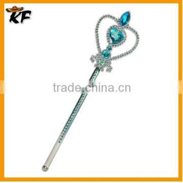 high quality plastic plated rhinestone fairy wand