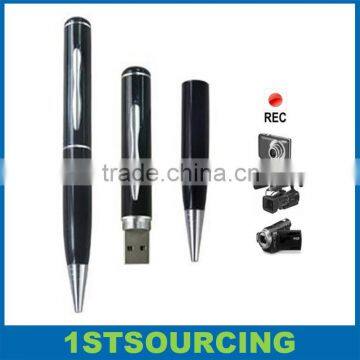 New Silver Pen Camera Voice recorder DVR Mini Pen Cam 1280*960 pen camera