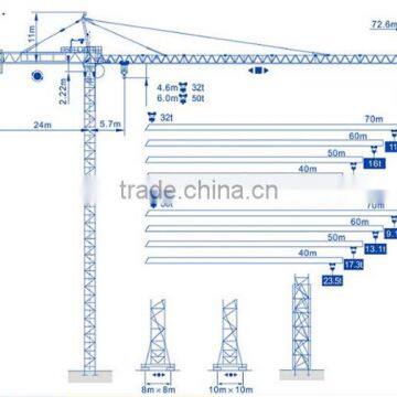 Construction Used Machinery 6t Tower Crane