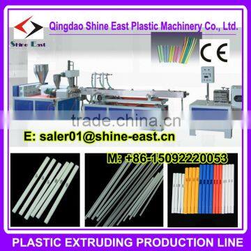 Plastic lollipop sticks making machine