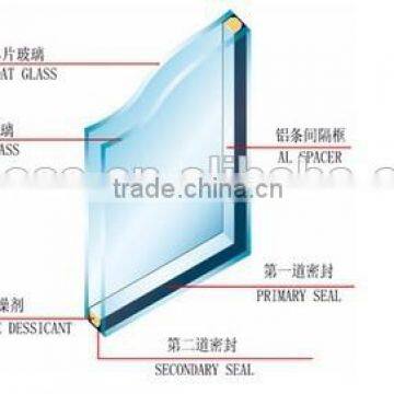 price insulated low-E curtain wall glass