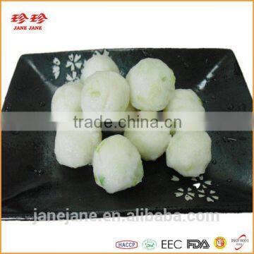 Premium Frozen Small Scallion Pollock Fish Ball